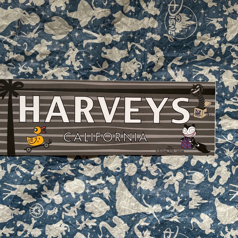 Harveys Nightmare Before Christmas Sticker